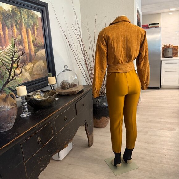 skea Paris/Vail Full Ski Suit rusty orange in color - Picture 4 of 13